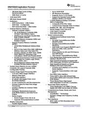 OMAP3530DCBBA datasheet.datasheet_page 2