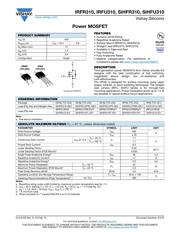 IRFU310PBF datasheet.datasheet_page 1