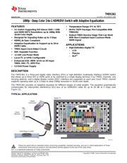 TMDS361PAGT 数据规格书 1