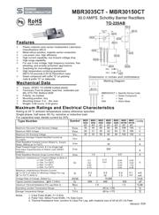 MBR30100CT 数据规格书 1