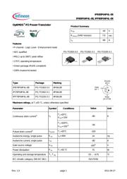 IPB80P04P4L-08 数据规格书 1