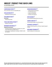 HMC629LP4ETR datasheet.datasheet_page 2