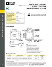 HMC629LP4ETR datasheet.datasheet_page 6