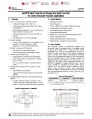 BQ25570RGRR Datenblatt PDF