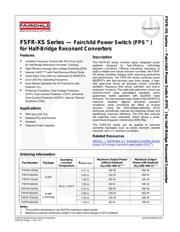 FSFR1800XSL Datenblatt PDF