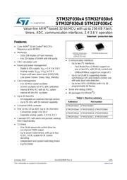 STM32F030C6T6TR datasheet.datasheet_page 1