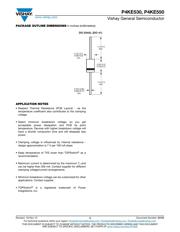 P4KE550-E3/54 数据规格书 3