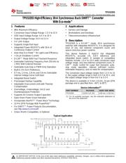 TPS53355DQPT Datenblatt PDF