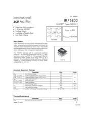 IRF5800TR datasheet.datasheet_page 1