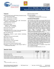 CY7C057V-15BBI datasheet.datasheet_page 1