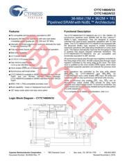 CY7C1460AV33-167BZC datasheet.datasheet_page 2