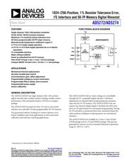 AD5272BCPZ-100-RL7 datasheet.datasheet_page 1