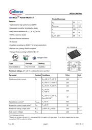 BSC011N03LSIATMA1 数据规格书 1