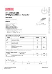 2SC5200OTU Datenblatt PDF