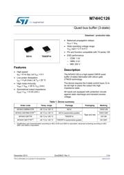 M74HC126TTR datasheet.datasheet_page 1