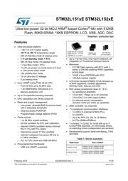 STM32L151CBU6TR Datenblatt PDF