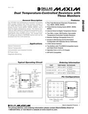 DS1858E-050/T&R 数据规格书 1
