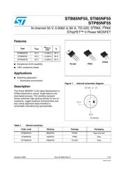 STP85NF55 datasheet.datasheet_page 1