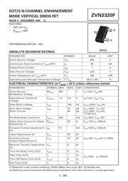 ZVN3320ASTOB 数据规格书 1