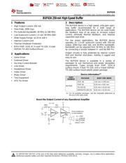 BUF634P Datenblatt PDF