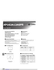 XP162A12A6PR 数据规格书 1