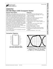 DS90CP22MX-8 datasheet.datasheet_page 1