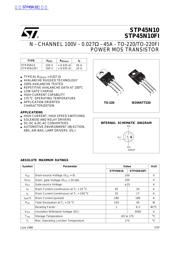 STP45N10 datasheet.datasheet_page 1