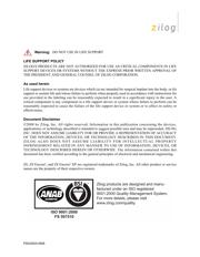 Z8F012ASB020EC datasheet.datasheet_page 2