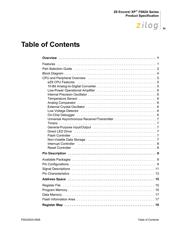 Z8F011APB020EC datasheet.datasheet_page 4