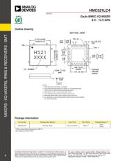 HMC521LC4 数据规格书 5