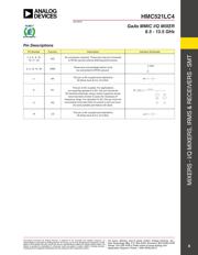 HMC521LC4 数据规格书 6