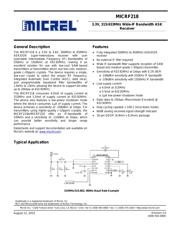 MICRF218AYQS-TR 数据规格书 1