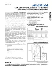 MAX9610FELT+T datasheet.datasheet_page 1