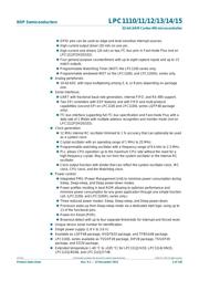 LPC1114FHN33/201 数据规格书 2