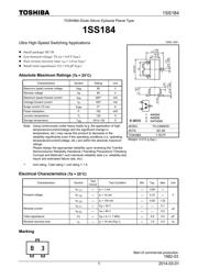 1SS184,LF Datenblatt PDF