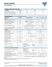 IRF520 datasheet.datasheet_page 2