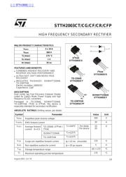 STTH2003 datasheet.datasheet_page 1