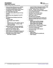 TMS320DM6437ZDU6 datasheet.datasheet_page 2