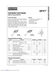 FQPF5N50CTTU datasheet.datasheet_page 1