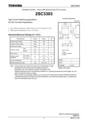 2SC3303-Y(T6L1,NQ) Datenblatt PDF