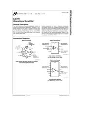 LM709CN14 datasheet.datasheet_page 2