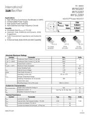 IRFB3207 数据手册