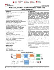 PCM5121PWR Datenblatt PDF