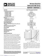 ADA4939-2YCPZ-R2 datasheet.datasheet_page 1