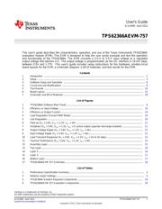 TPS62366AEVM-757 数据规格书 1