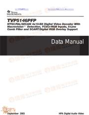 TVP5146PFP datasheet.datasheet_page 1