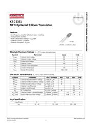 KSC2331 datasheet.datasheet_page 1