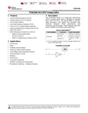 TS5A3166DCKRE4 datasheet.datasheet_page 1