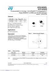 STD10P6F6 datasheet.datasheet_page 1