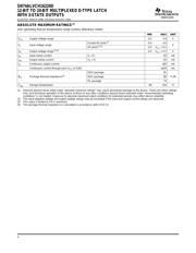 SN74ALVCH162260DLR datasheet.datasheet_page 4